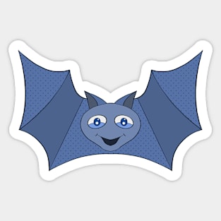 Smiling bat Sticker